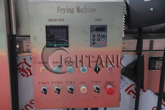 レストランの連続的な揚がる機械、ポテト チップのための1200kg/h連続的なフライ鍋