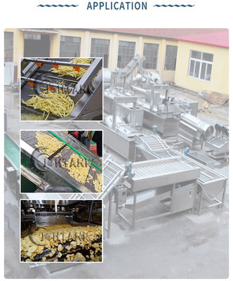 500kg/Hポテト チップの生産ライン、小企業のための機械を作るポテト チップ