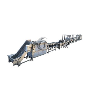 フル オート2000kg/hポテト チップの製造設備