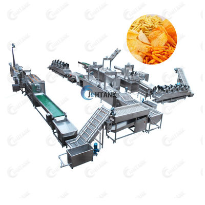 半自動凍結するフライ ドポテトの生産ライン2000kg/H