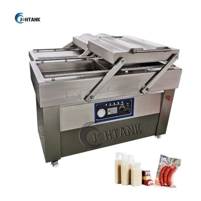 食糧野菜の米の二重部屋の真空のシーラー機械1.5KW