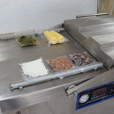 インスタント食品は袋のビーフ・ジャーキーの二重部屋の真空のシーラーをレトルト処理する